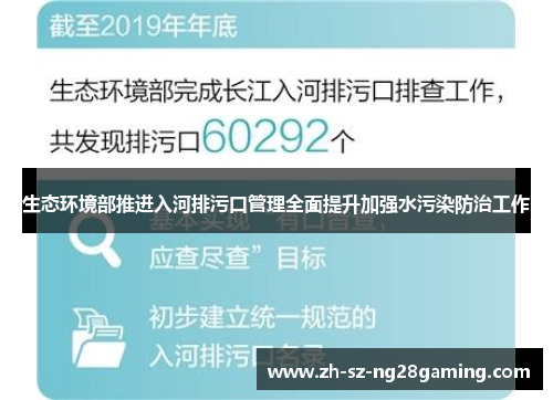 生态环境部推进入河排污口管理全面提升加强水污染防治工作
